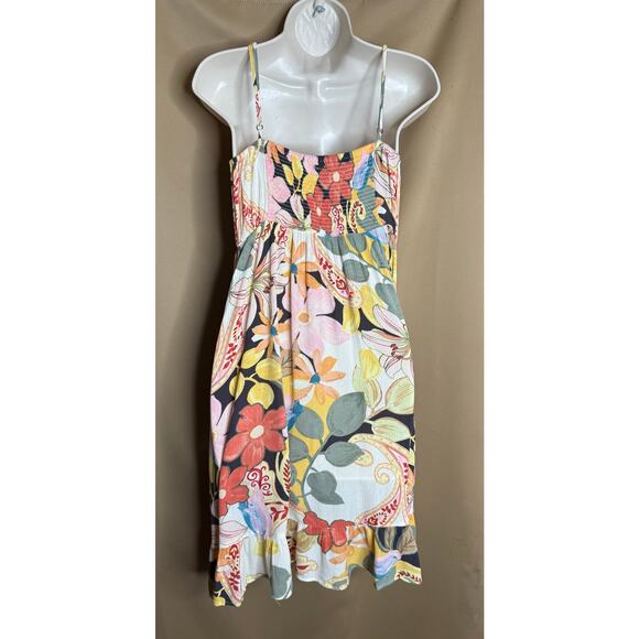 O’Neill Marlie Floral Mini Dress L - Picture 8 of 9